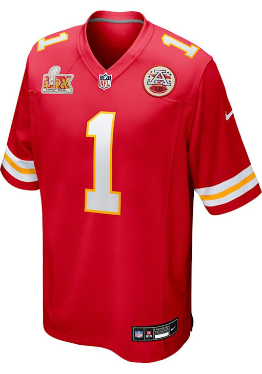 Kansas City Chiefs Chiefs Super Bowl Jersey Red Patrick Mahomes