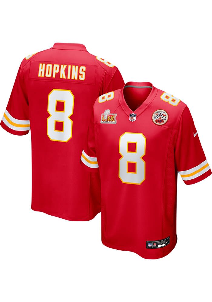DeAndre Hopkins Kansas City Chiefs Red 2024 Super Bowl Participant