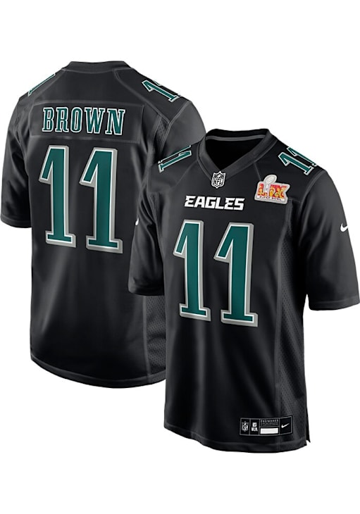 AJ Brown Philadelphia Eagles BLACK 2024 Super Bowl Participant