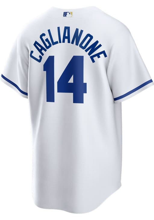 Jac Caglianone Kansas City Royals Mens Replica Home Jersey - White