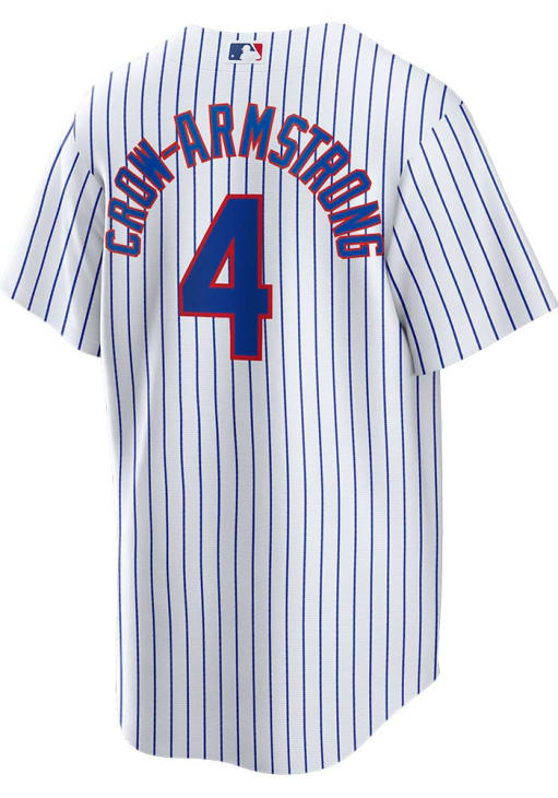 Pete Crow-Armstrong Chicago Cubs Mens Replica Home Jersey - White