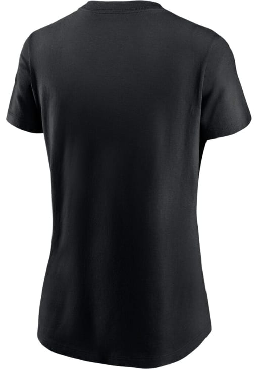 Nike Philadelphia Eagles Womens Black 2024 Super Bowl Champs Champs Short Sleeve T-Shirt