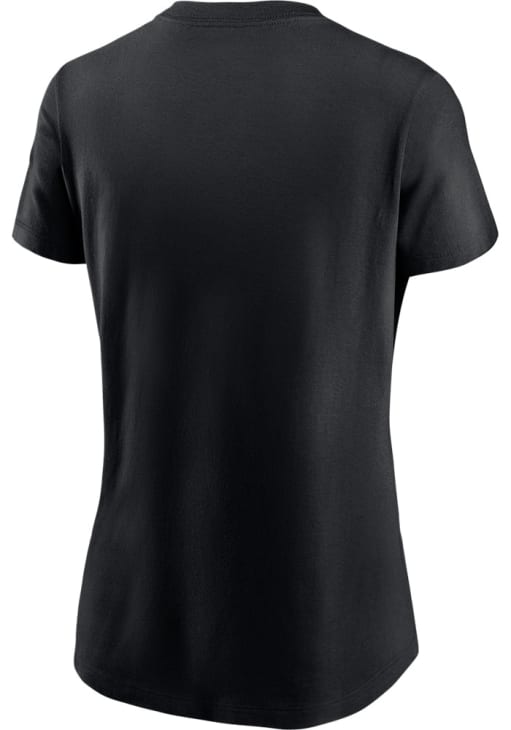 Nike Philadelphia Eagles Womens Black 2024 Super Bowl Champs Trophy Short Sleeve T-Shirt