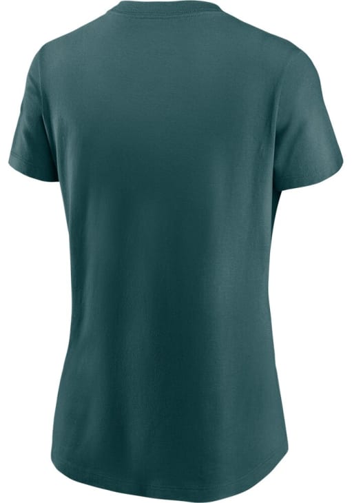Nike Philadelphia Eagles Womens Midnight Green 2024 Super Bowl Champs Parade Short Sleeve T-Shirt