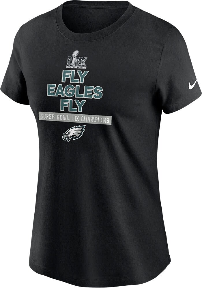 売れ筋商品|||ナイキ カットソー トップス レディース Women's Black Philadelphia Eagles 2024 NFL Playoffs T-Shirt Black Women's Nike Black Philadelphia Eagles 2024 NFC Champions T