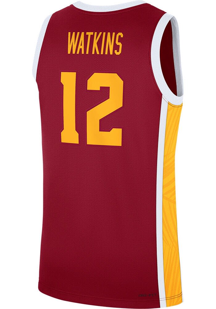 JuJu Watkins Mens CARDINAL USC Trojans Player Replica Basketball