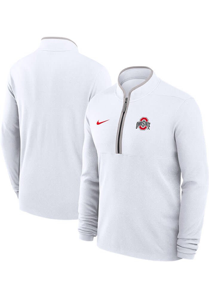 Nike Ohio State Buckeyes Mens White Victory Pullover - 173233909