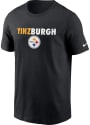 Pittsburgh Steelers Nike Yinzburgh T Shirt - Black