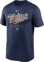 Minnesota Twins Nike Legend Practice T Shirt - Navy Blue