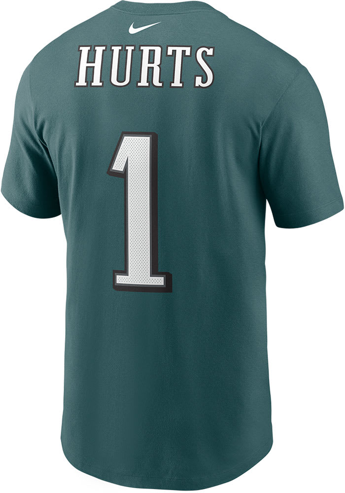 売れ筋商品|||ナイキ Tシャツ トップス レディース Women's Jalen Hurts Midnight Green Philadelphia Eagles Player Name and Number T-shirt Midnight Green Women's Nike Jalen Hurts Kelly Green Philadelphia Eagles
