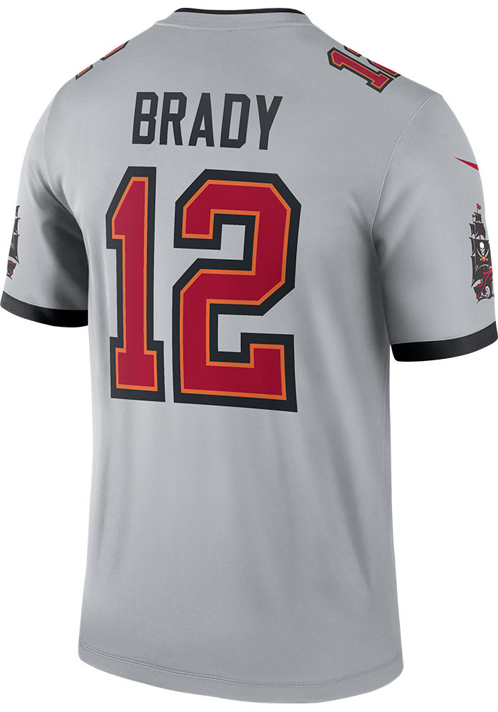 Grey tom 2025 brady jersey