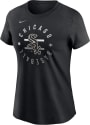 Chicago White Sox Womens Nike Local T-Shirt - Black