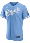 Main image for Kansas City Royals Mens Nike Authentic Alternate Jersey - Light Blue
