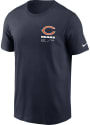 Chicago Bears Nike TEAM ISSUE T Shirt - Navy Blue