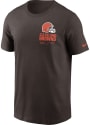 Cleveland Browns Nike TEAM ISSUE T Shirt - Brown
