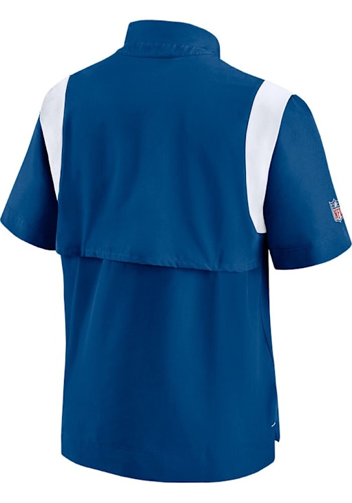 Nike Indianapolis Colts Mens ROYAL COACH Short Sleeve Jacket
