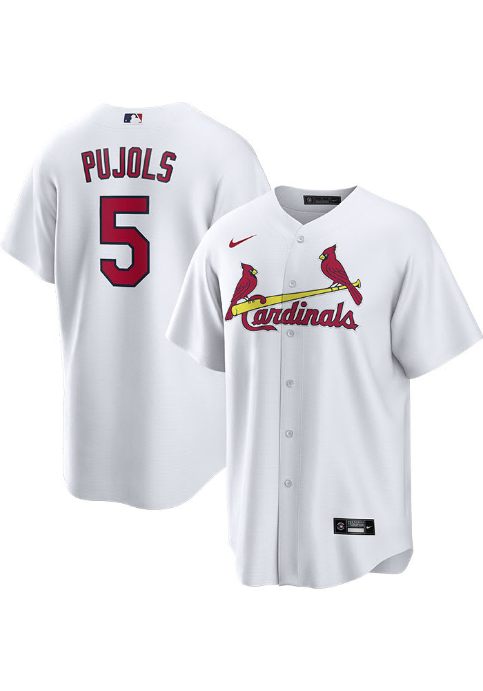 Albert Pujols Cardinals Replica Home Jersey