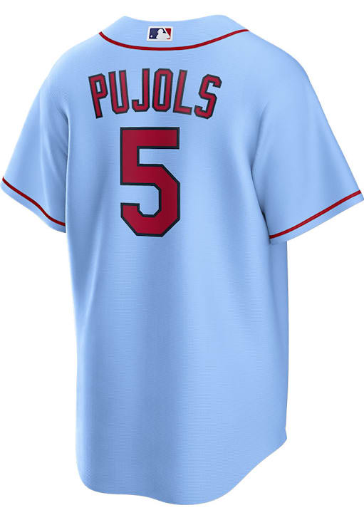 Blue Jersey Albert Pujols Jersey Dodgers Nike St Louis Cardinals