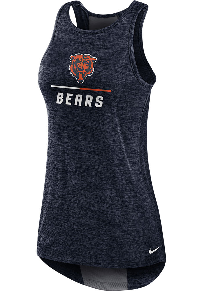 Chicago Bears Nike Womens NAVY Primetime Tank Top