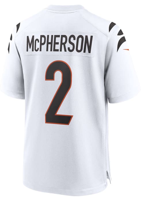 Evan McPherson Cincinnati Bengals ROAD Jersey - White