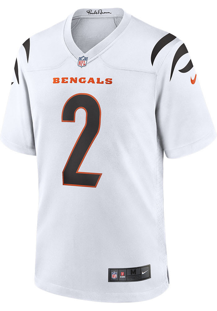 All white bengals sale jersey