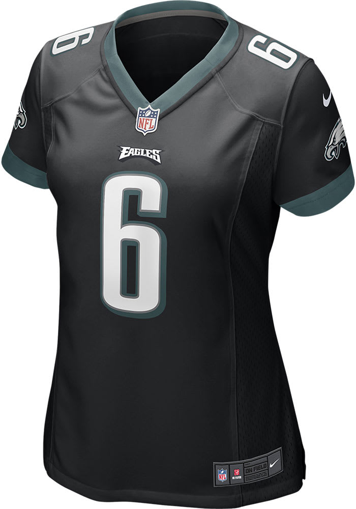 Womens black eagles outlet jersey