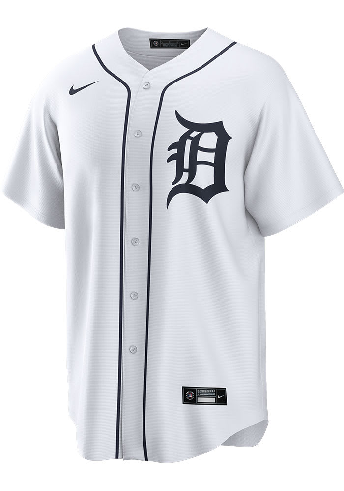 Kirk Gibson Detroit Tigers Mens Replica Home Jersey White