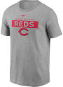 Cincinnati Reds Nike TEAM ISSUE T Shirt - Grey