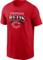 Cincinnati Reds Nike COOP REWIND ARCH T Shirt - Red