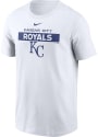 Kansas City Royals Nike TEAM ISSUE T Shirt - White