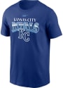 Kansas City Royals Nike COOP REWIND ARCH T Shirt - Blue