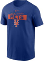 New York Mets Nike TEAM ISSUE T Shirt - Blue