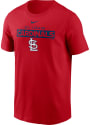 St Louis Cardinals Nike TEAM ISSUE T Shirt - Red
