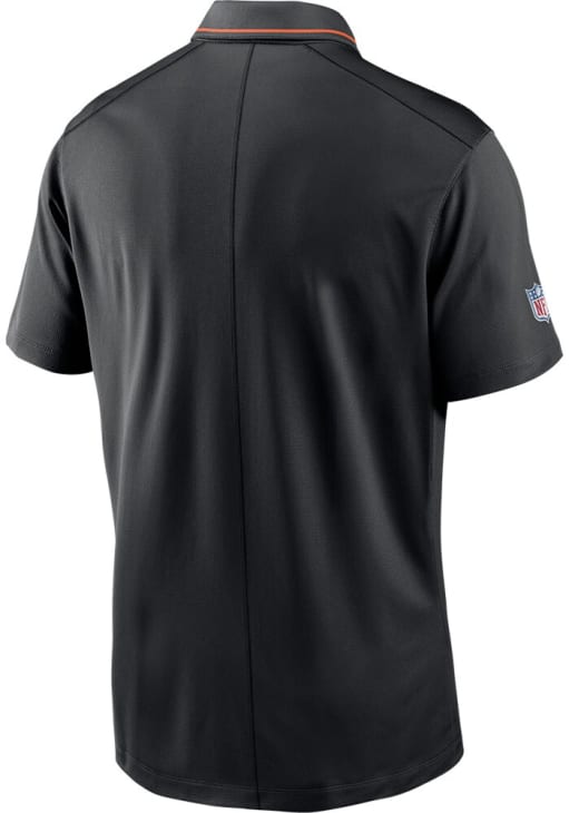 Nike Cincinnati Bengals Mens Black Sideline Coach Short Sleeve Polo
