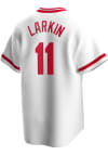 Main image for Barry Larkin Cincinnati Reds Nike Coop Replica Cooperstown Jersey - White