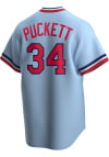 Main image for Kirby Puckett Minnesota Twins Nike Coop Replica Cooperstown Jersey - Light Blue