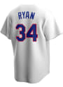Texas Rangers Nolan Ryan Nike Coop Replica Cooperstown Jersey - White