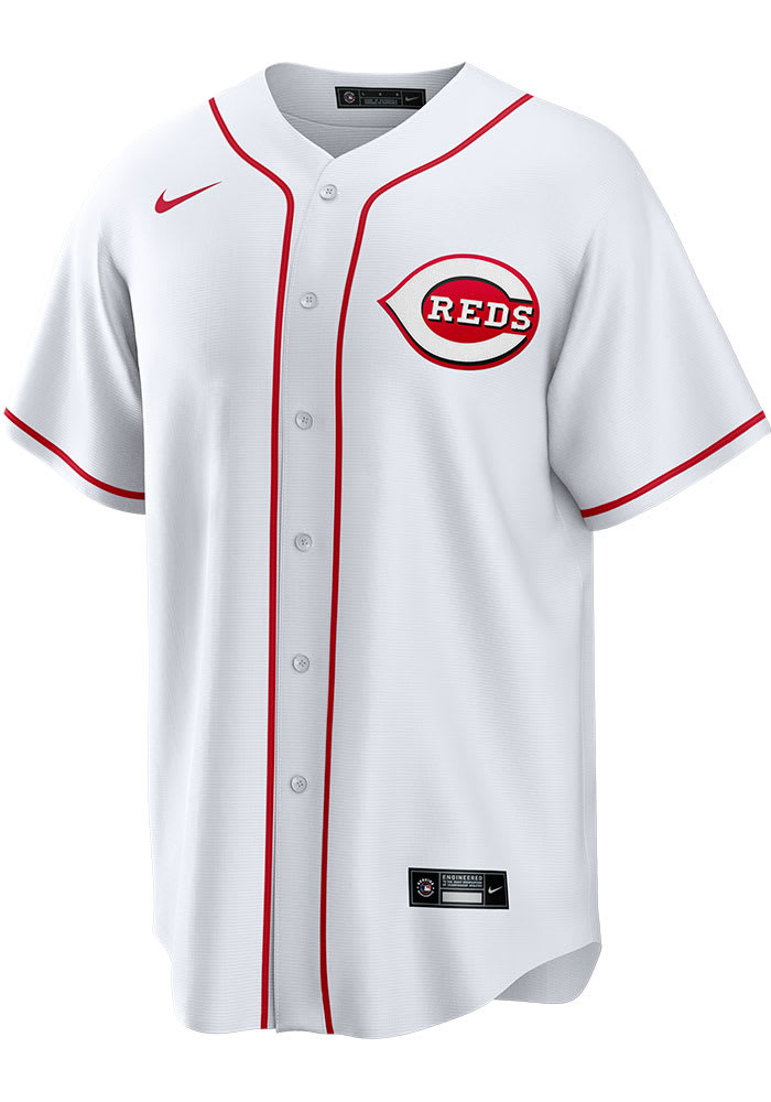 cincinnati reds button down jersey