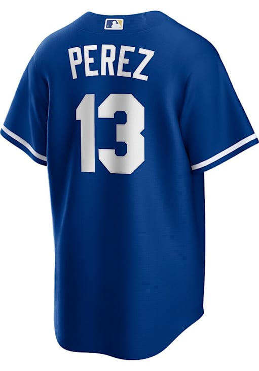 Salvador Perez Kansas City Royals Mens Replica ROYAL Alt Jersey