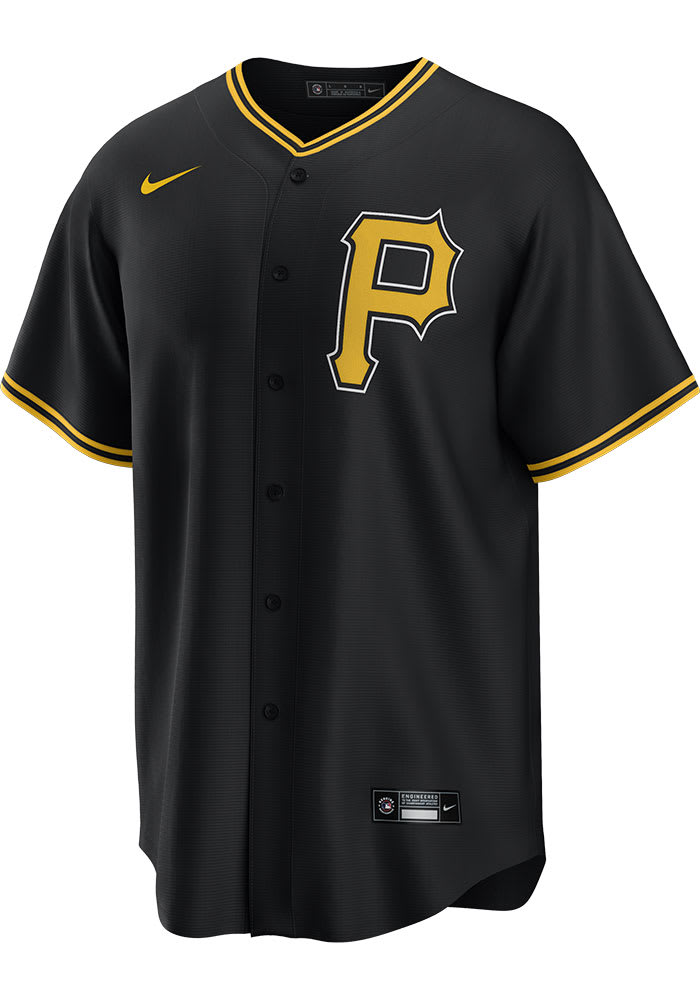 Black and yellow pirates 2025 jersey