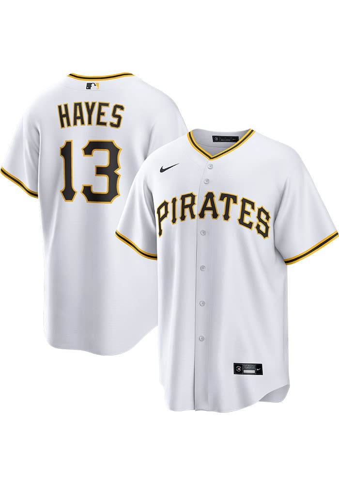 Ke'Bryan Hayes Certified Autographed online Pittsburgh Pirates Jersey Beckett COA Holo