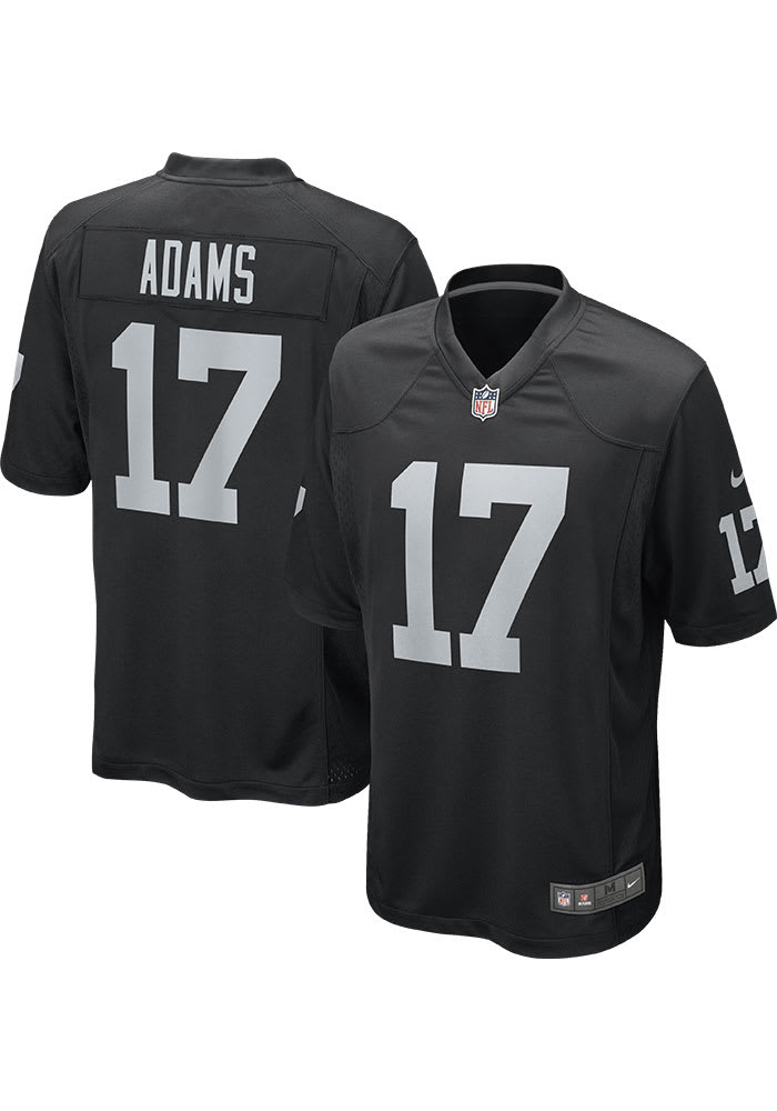 Davante Adams Las Vegas Raiders BLACK GAME Jersey - 17325557