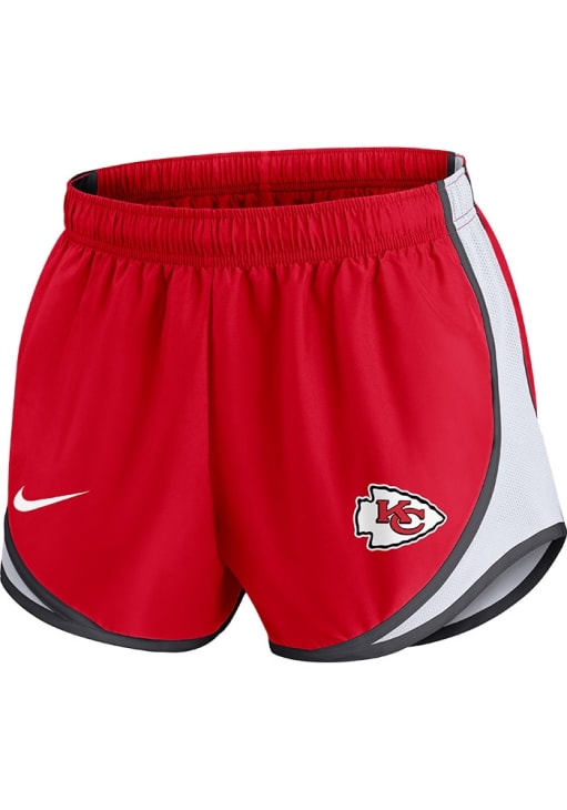 KC Chiefs Chiefs Nike Womens Red Tempo Shorts