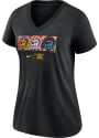 Pittsburgh Pirates Womens Nike Local T-Shirt - Black