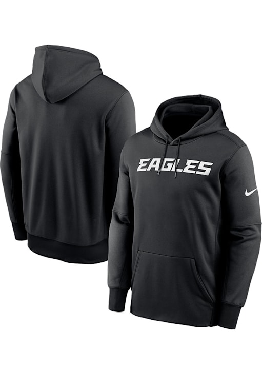 Philadelphia Eagles Mens Nike BLACK NAME AND NUMBER Hood 17325759