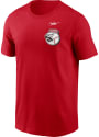 Cincinnati Reds Nike Local Mustache T Shirt - Red
