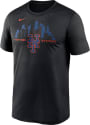New York Mets Nike Local Tonal View T Shirt - Black