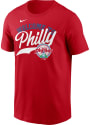 Philadelphia Phillies Nike Local Welcome To Phila T Shirt - Red