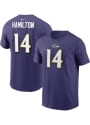 Kyle Hamilton Baltimore Ravens Nike Name and Number T-Shirt - Purple