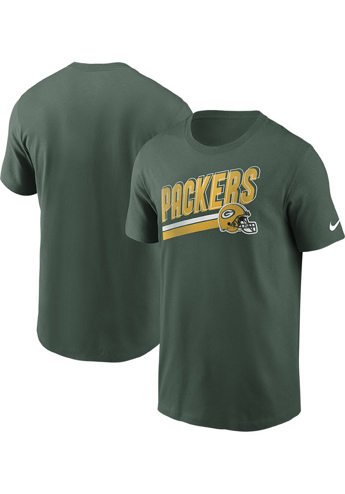 Nike Green Bay Packers GREEN BLITZ ESSENTIAL COTTON LOCKUP